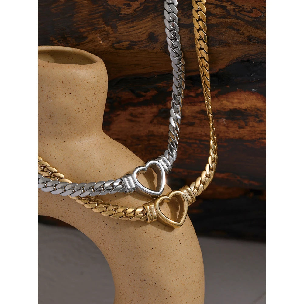 Heart Chain Necklace