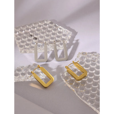 Square Hoop Earrings