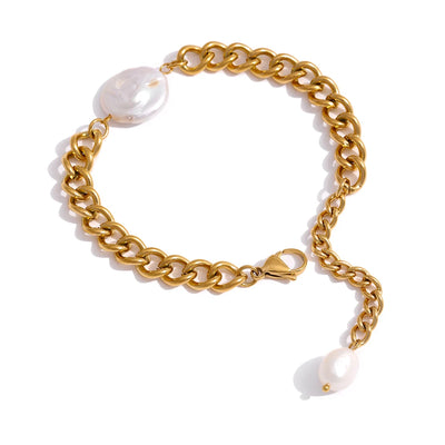 Pearl Lariat Bracelet