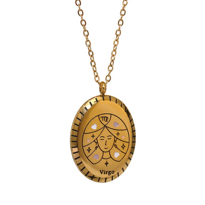 Zodiac Medallion Necklace