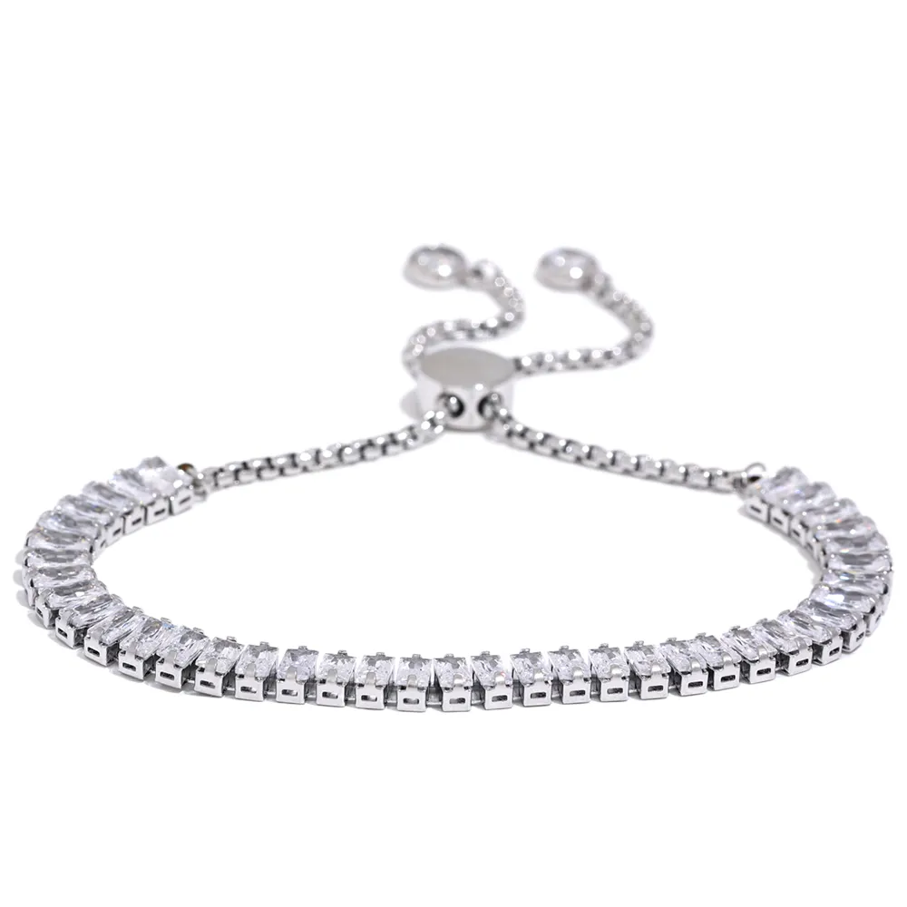 CZ Adjustable Bracelet