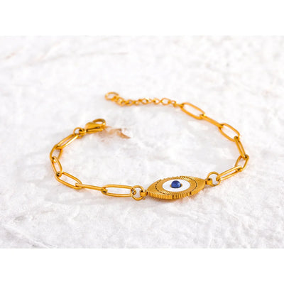 Evil Eye Link Bracelet