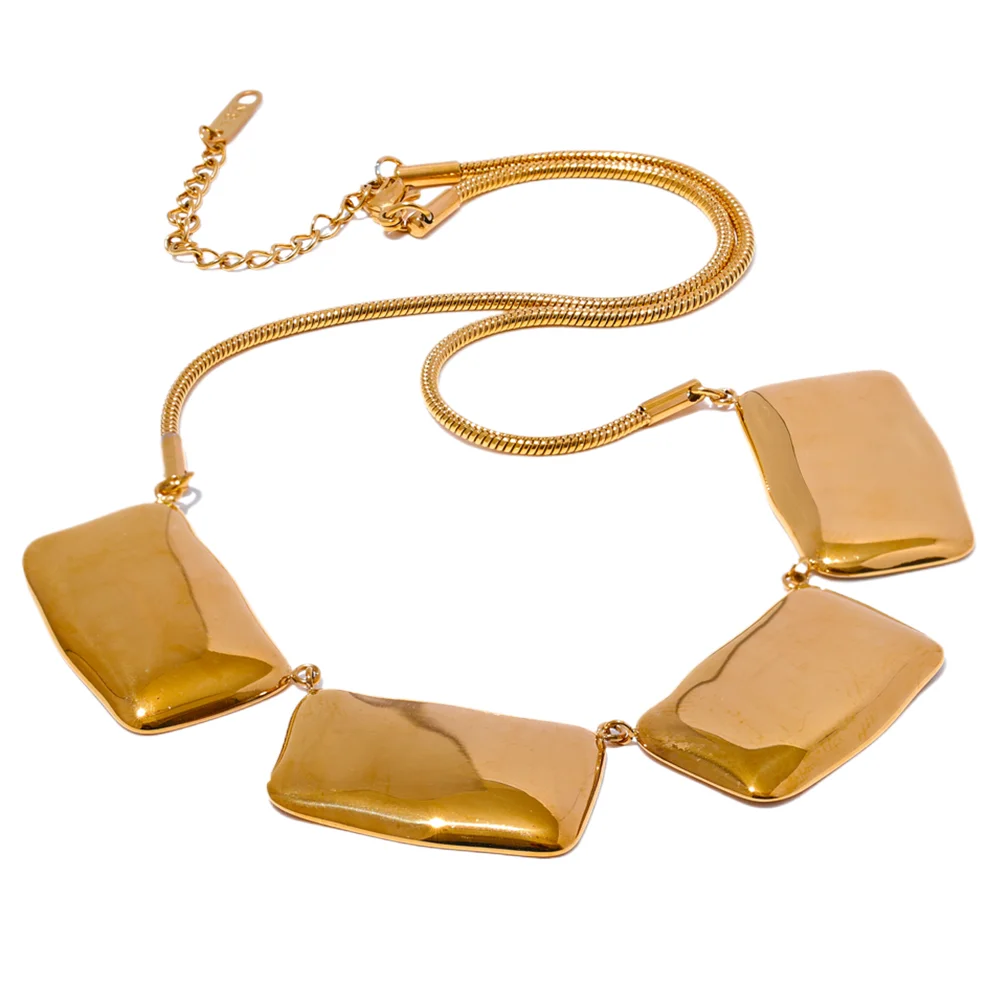 Rectangular Collar Rectangle Collar Necklace – STAIN