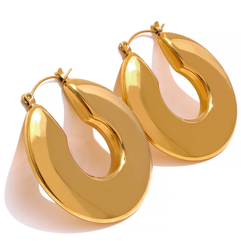 Flat Stainless Steel Hoops