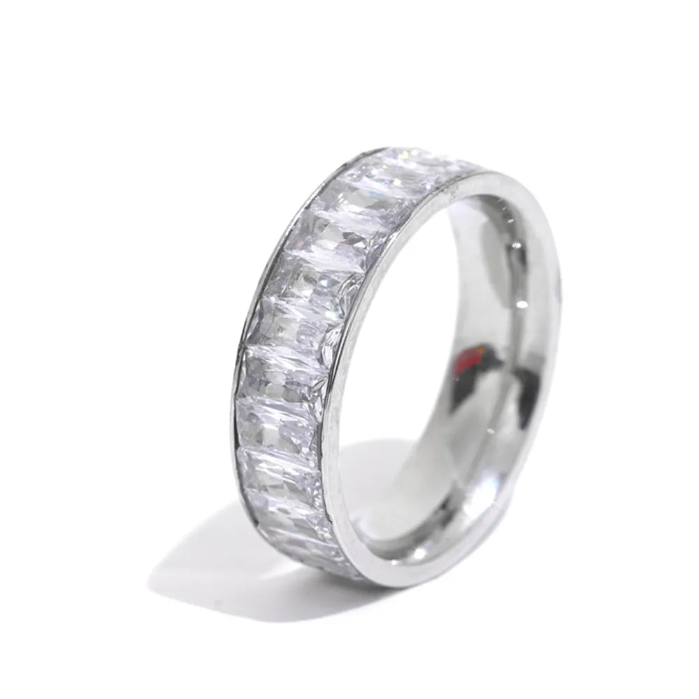 Modern CZ Eternity Band