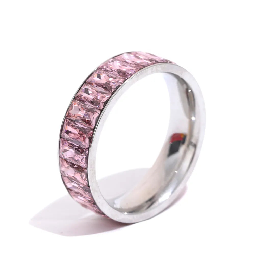 Modern CZ Eternity Band