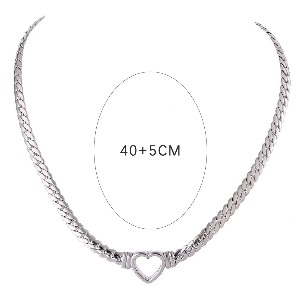 Heart Chain Necklace