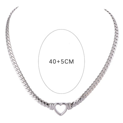 Heart Chain Necklace