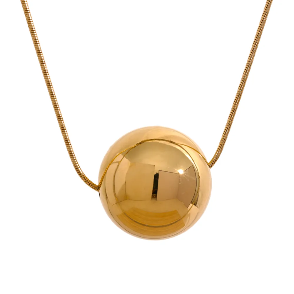 20mm Ball Pendant Necklace