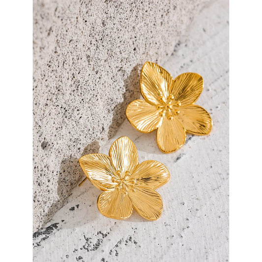 Flower Stud Earrings