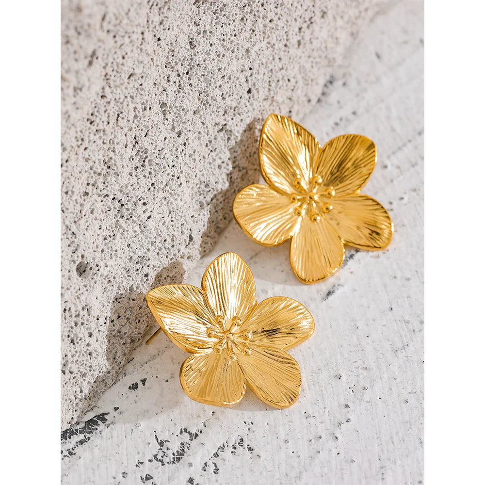 Flower Stud Earrings