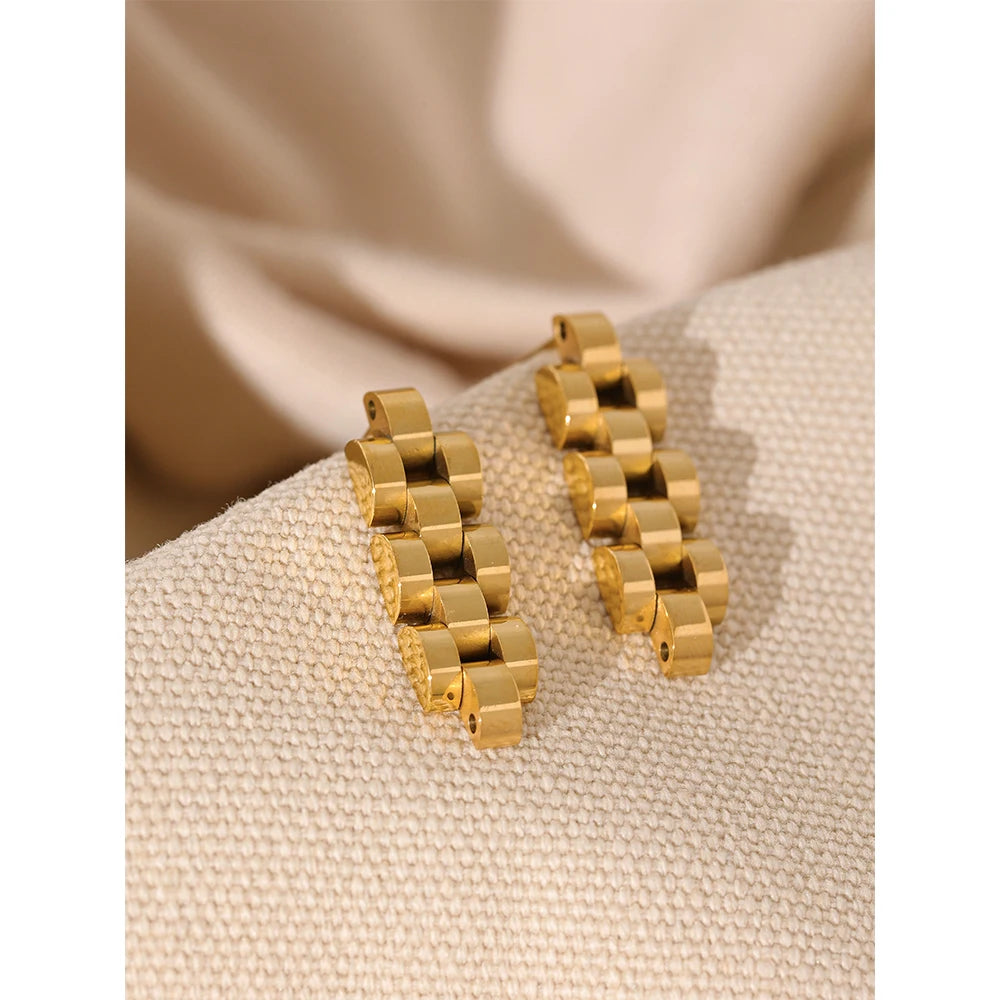 Chain Drop Dangle Earrings