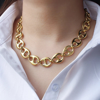 Oval Link Chain Necklace / Bracelet